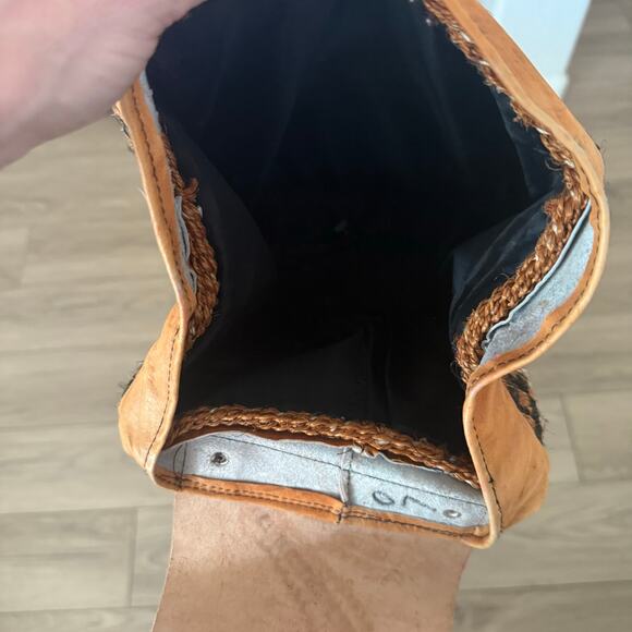 80’s weave basket bag farmers market bag medium sisal bag pack backpack artisan - Picture 11 of 11